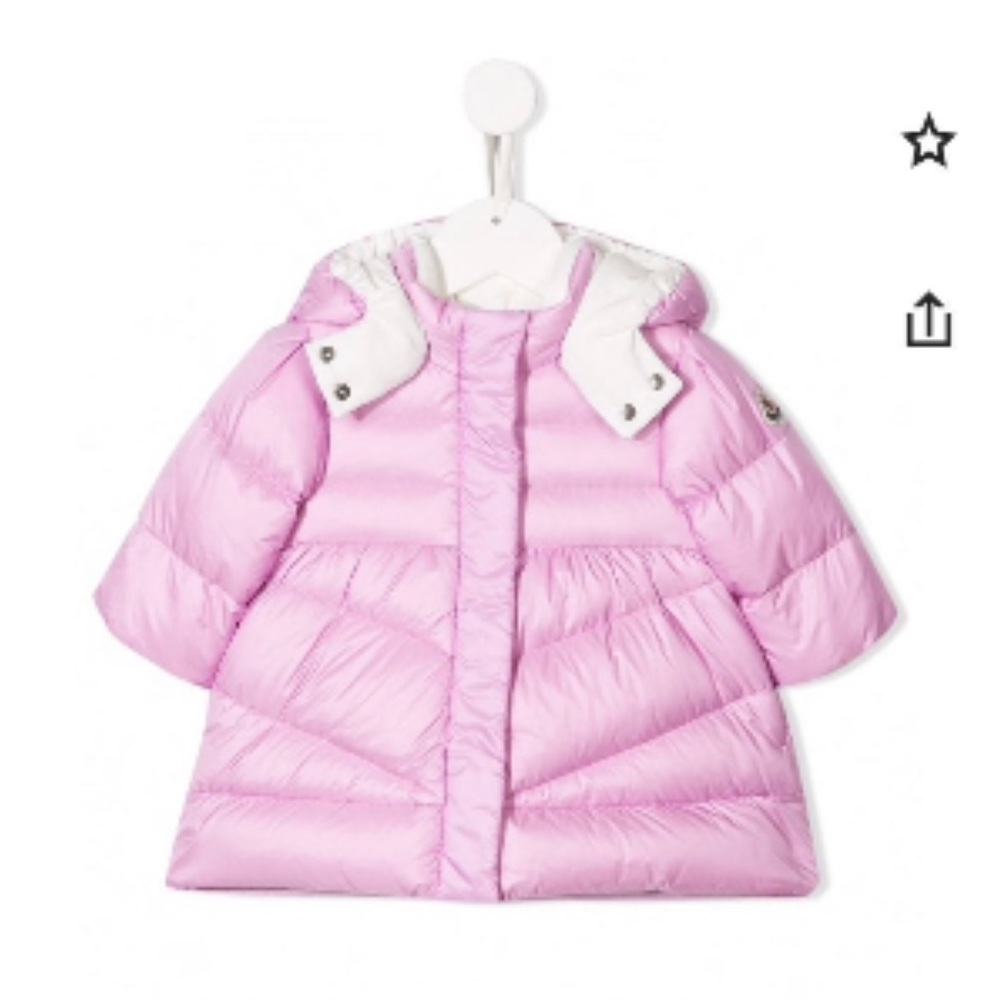 Baby girl’s Moncler coat
